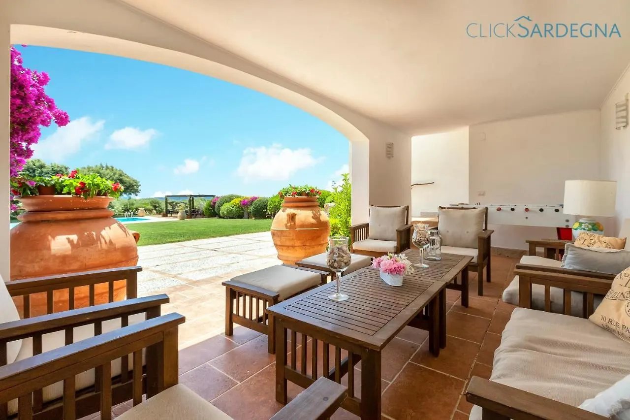 Clicksardegna Villa Emanuel Ad Alghero Con Vista Mare Spettacolare, Piscina Indipendente Per 8 Persone Olaszország